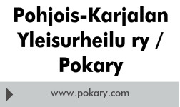 Pohjois-Karjalan Yleisurheilu ry / Pokary logo